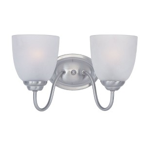 Maxim Lighting Stefan 2 - Light Vanity in  Satin Nickel - 1 of 2