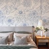 Tempaper & Co. 108"x78" Floral Blooms Prussian Blue Peel and Stick Wall Mural - 4 of 4
