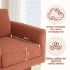 Whisen Modern Swivel Accent Chair with Thick Cushion - 4 of 4