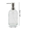 Unique Bargains Classic Cylindrical Soap Pump Dispenser for Hotels 400ml 1 Pc - 4 of 4