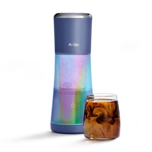 Mr. Coffee Portable Cold Brew Coffee Maker Indigo - 1 of 4