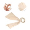 Unique Bargains Cute Heart Shaped Rhinestones Bow Hair Elastic Band 1 Pc - 3 of 4