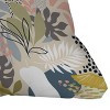 16"x16" Deny Designs Dominique Vari Words Tropical Foliage Pattern Square Outdoor Throw Pillow - 2 of 4