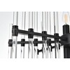 Elegant Lighting Sienna 6 - Light Pendant in  Black - 4 of 4
