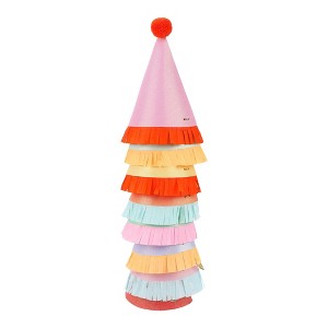 Packed Party Mini Glitter Party Hats, Set of 8, Colorful Birthday Party ...