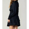 Women's Autumn Ruffled Surplice Mini Dress - current air - 2 of 4