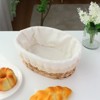 Aoibox Round Woven Bread Basket with Removable Liner &Cover -Perfect for Sourdough Proofing, Serving Bread, Fruits & More - Eco-Friendly Wicker Design - 2 of 4