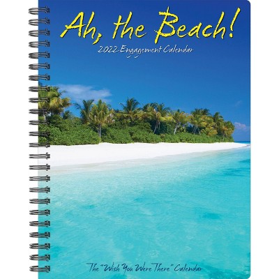 2022 Engagement Calendar Ah The Beach! - Willow Creek Press