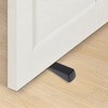 Unique Bargains Door Stop Under-Door Installation Striped Zinc Alloy Rubber 4.72"x1.26"x1.18" 1 Pc - 2 of 4