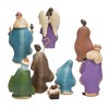 Kurt Adler 6.25" Resin Nativity, 8 Piece Set - 4 of 4