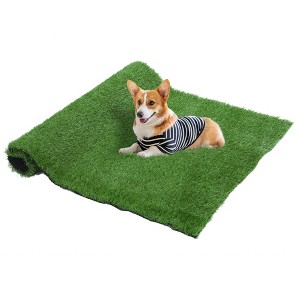 FUFU&GAGA Large - Size Artificial Turf Lawn Mat,Pet & Child - Friendly, Fireproof, Easy - Clean,for Indoor/Outdoor Use - 1 of 4