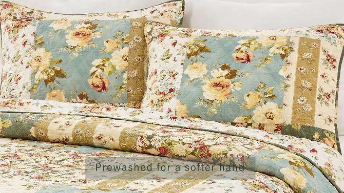 Floral Patch Quilt Set - Modern Heirloom, 2 of 10, play video