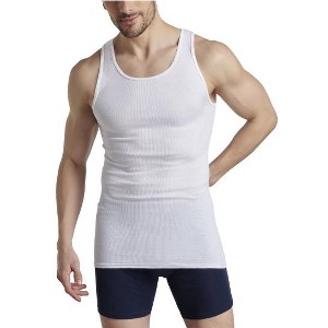 Fruit Of the Loom Fruit of the Loom Men's Premium A-Shirt, White 4 Pack - 1 of 4