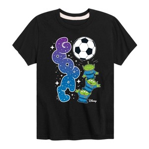 Boys' - Toy Story - Aliens Soccer Goal Short Sleeve Graphic T-Shirt - 1 of 4