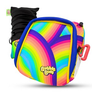 BubbleBum Inflatable Car Booster Seat - Travel Booster Seat - Rainbow Style ✔️ - 1 of 4