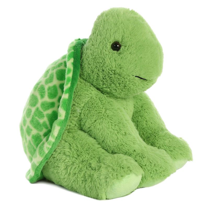 Aurora Medium Turtle Cuddly Stuffed Animal Green 12", 2 of 3