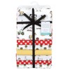 Hudson Baby Infant Girl Cotton Flannel Receiving Blankets Bundle, Girl Farm, One Size - 2 of 4