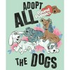 Girl's Pound Puppies Adopt All the Dogs T-Shirt - image 2 of 3