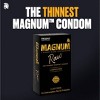 Trojan Magnum Raw Large Size Lubricated Latex Condoms - 10ct - 3 of 4