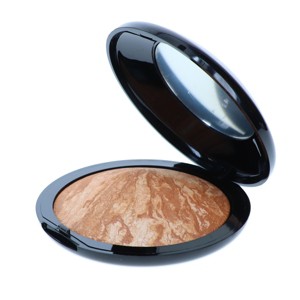Laura Geller Baked Body Frosting Face & Body Glow with Puff Tahitian Ginger 0.85 oz - 1 of 4