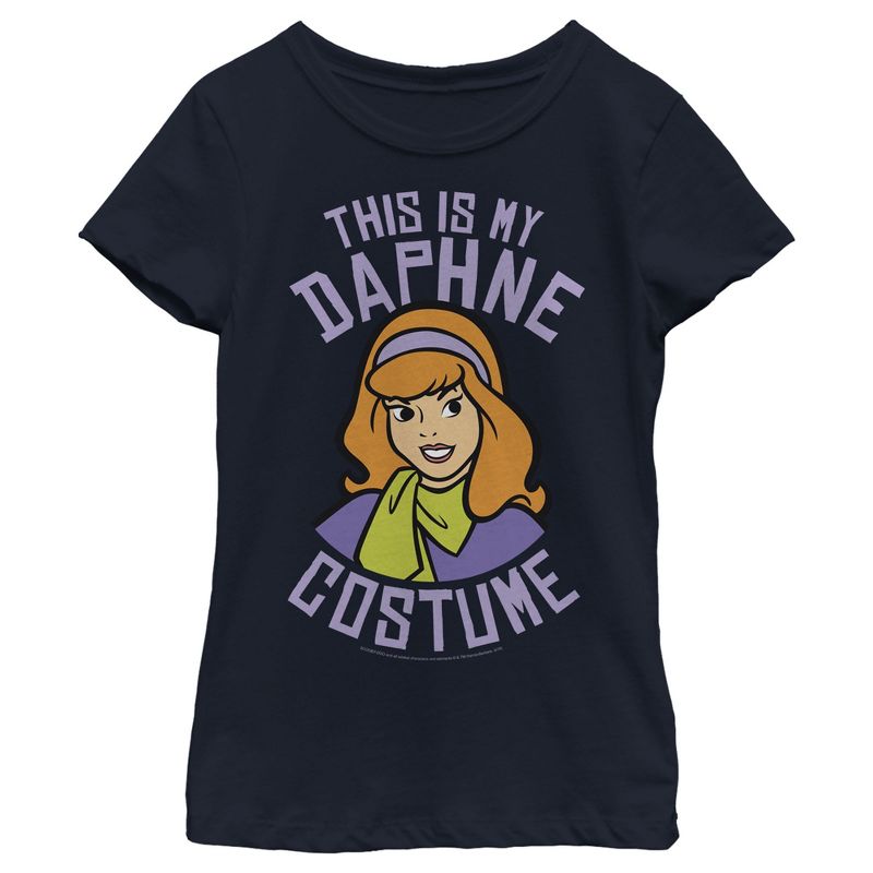 Girl's Scooby Doo This Is My Daphne Costume T-Shirt, 1 of 4