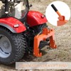 3 Point Quick Hitch,3000 lbs 3-Point Attachments with 2" Receiver Hitch，Adaptor to Category 1 and 2 Tractors,28" Between Lower Arms,15"~18"Adjustment - 4 of 4