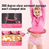 MAICIFI 65in Weighted Hula Hoop for Women - 32 Detachable Knots, Silent Workout, Waist & Abs 2-in-1 - 2 of 4