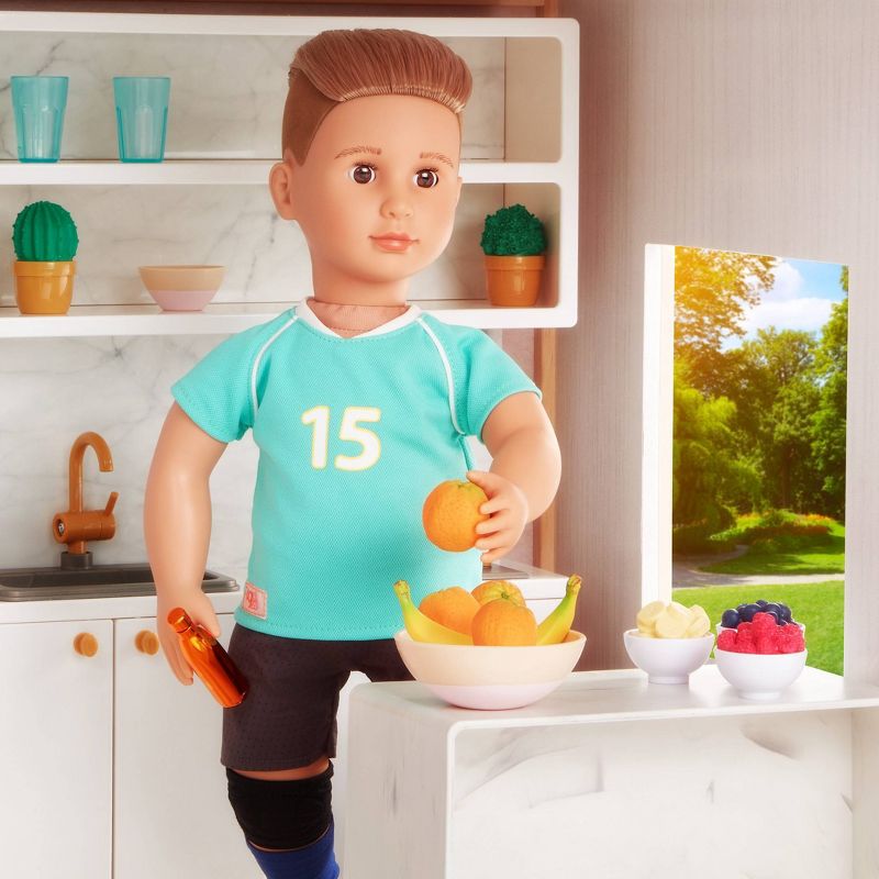 Our Generation Posable 18&#34; Boy Doll Volleyball Player - Johnny, 4 of 11