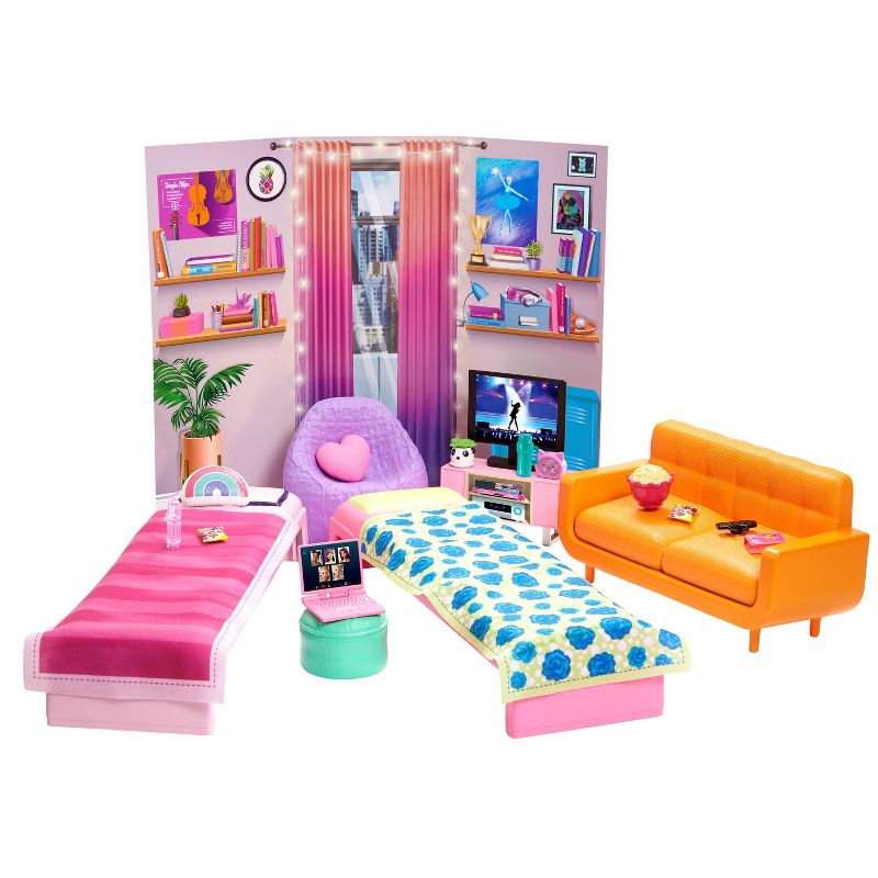 Barbie: Big City, Big Dreams Dorm Room Playset, 1 of 7