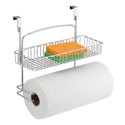 Mdesign Plastic Wall Mount / Under Cabinet Paper Towel Holder : Target