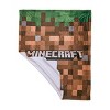 Minecraft Earth Logo Plush Throw Blanket (50" x 60") - 2 of 3