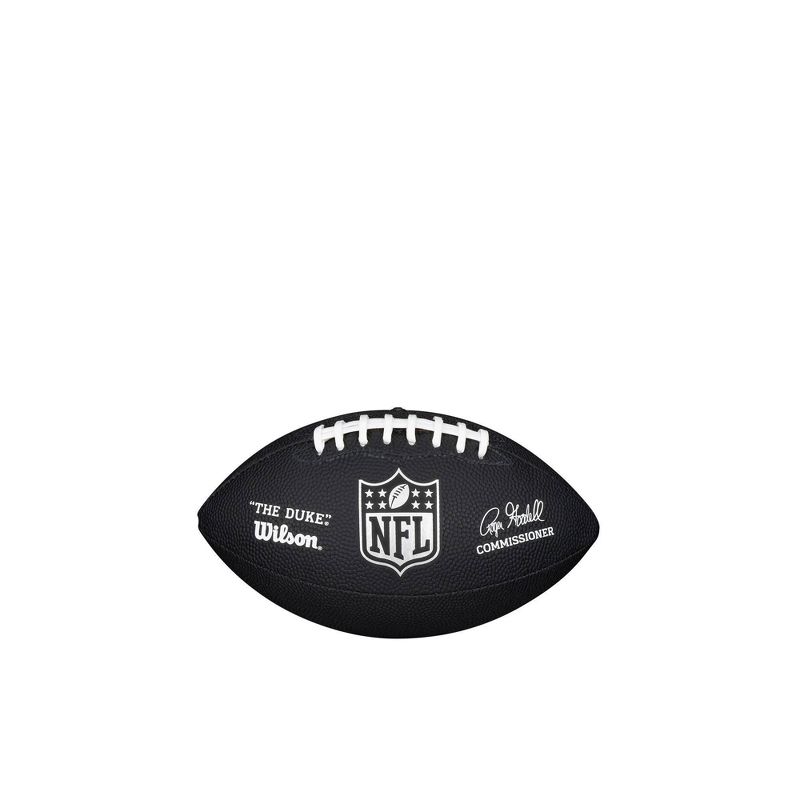 Wilson NFL Mini Football - Black, 1 of 2