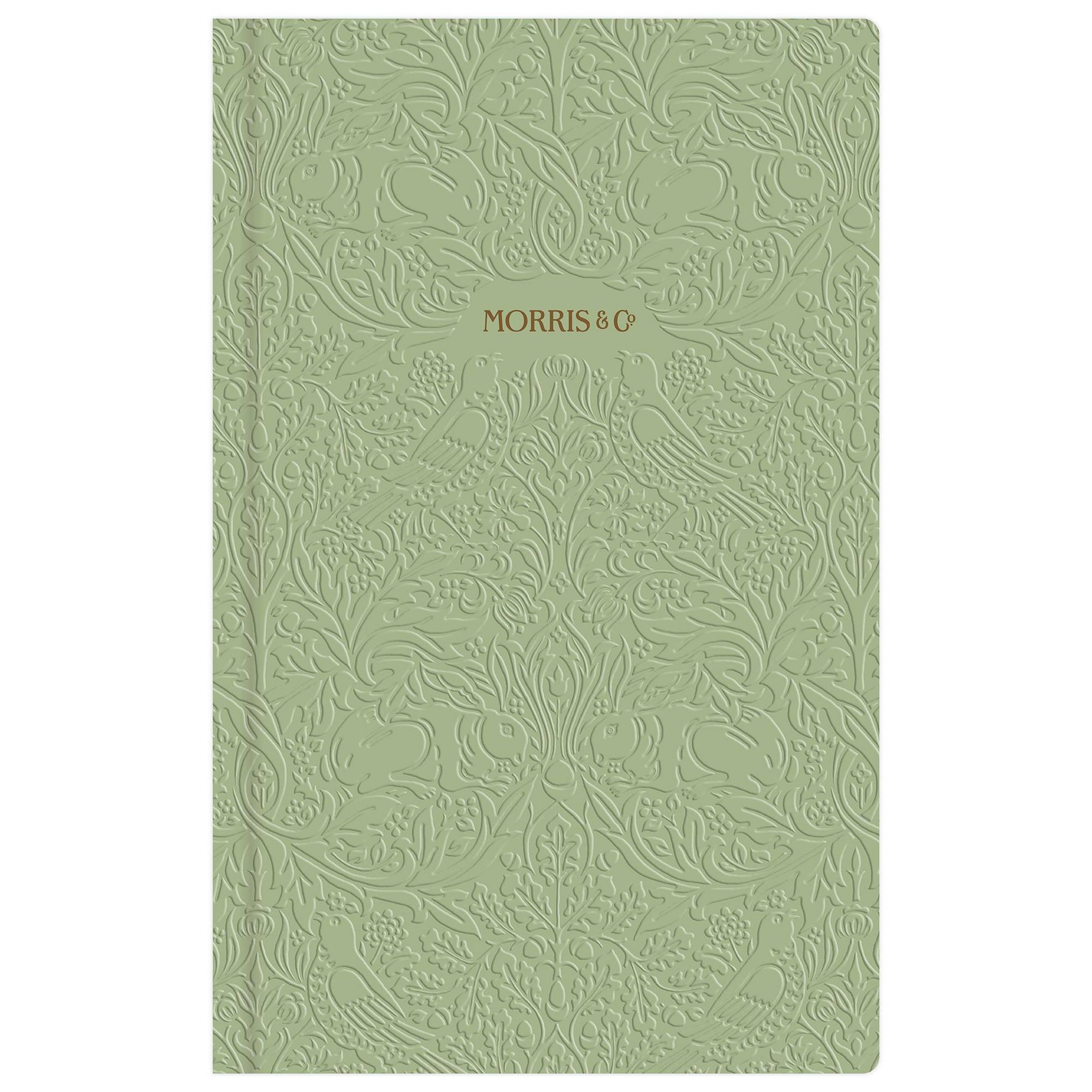 Morris & Co. by Blue Sky 5"x8" Bookbound Journal Brer Rabbit Green