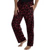 Marvel Mens' Deadpool Logo All Over Print Pajama Pants Black - 2 of 3