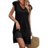 LEVEN SIXTEEN Loose Swing Summer Dress With Pockets - 2 of 3