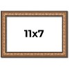 PosterPalooza | Photo Size Slim Profile Gold Picture Frame - UV Acrylic, Foam Board Backing, Hanging Hardware - 2 of 4