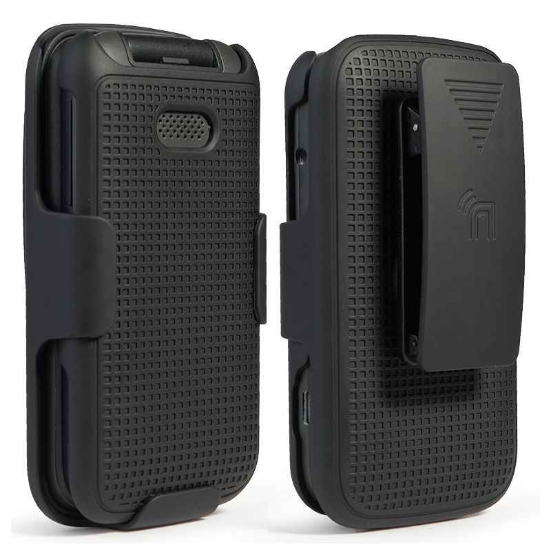 Nakedcellphone Case and Belt Clip Holster Combo for Alcatel Smartflip / Go Flip 3, 1 of 10