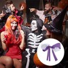 Unique Bargains Women's Halloween Bow Ribbon Duckbill Clip 1 Pc - 3 of 4