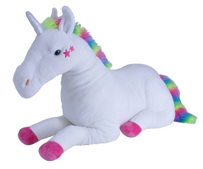 Wild Republic Cuddlekins Jumbo Unicorn Stuffed Animal, 30 Inches