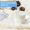 Costway Double Sided Bed Throw Blanket Fluffy Cozy Reversible Blanket Machine Washable Warm Luxury Blankets Bedroom Living Room - 4 of 4