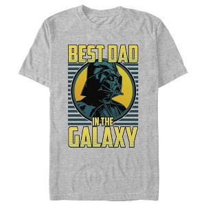 Men's Star Wars: A New Hope Best Dad in the Galaxy Comic T-Shirt - 1 of 4