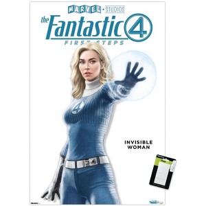 Trends International Marvel Fantastic Four: First Steps (2025) - Invisible Woman Feature Series Unframed Wall Poster Prints - 1 of 4