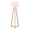 Ismeria 58.75" Floor Lamp - FLL4106 - Natural - Safavieh - 2 of 4