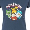 Women's - Pokémon - Scarlet & Violet Starters Fitted Graphic T-Shirt - 2 of 3