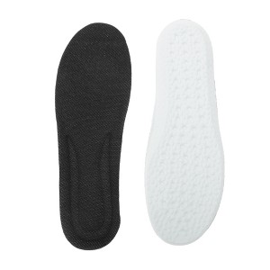 Unique Bargains Comfort Sport Shoe Inserts Fit Shoe White Gray 1 Pair - 1 of 4