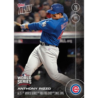  2017 Topps Now #31 Anthony Rizzo Holding 2016 World