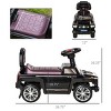 INFURNIC Baby Walkers Kids Ride On SUV Style Sliding Car with Horn Music Hidden Storage Anti Dumping System, Black, 26.8"*12"*16.3" - 2 of 4