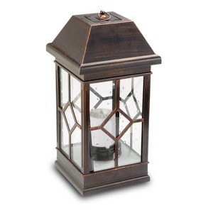 Smart Solar San Felipe Estate 22" Solar Lantern Bronze - 1 of 3
