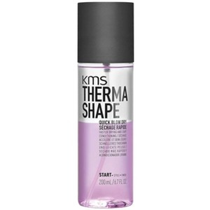 KMS THERMA SHAPE Quick Blow Dry Spray (6.7 oz) Thermashape Hairspray - Speeds Up Hair Drying Time by 50% - 1 of 3