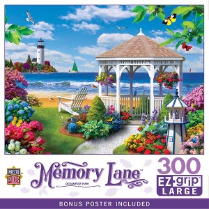 MasterPieces 300 Piece EZ Grip Jigsaw Puzzle - Oceanside View - 18"x24" - 1 of 4